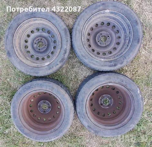 Джанти с гуми от NISSAN MICRA K12 1.2 16V, 80 к.с., снимка 6 - Гуми и джанти - 50366963