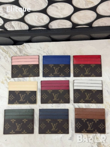 визитници от естествена кожа louis vuitton Gucci Christian Dior 