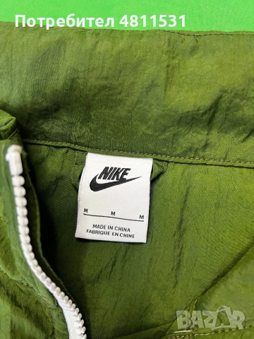 Nike Windbreaker екип GreenOlive, снимка 4 - Спортни дрехи, екипи - 54351126