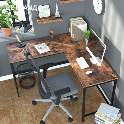 ПРОМОЦИЯ Ъглово офис / ученическо / геймърско бюро BF30DN01 , снимка 6 - Бюра - 35091206