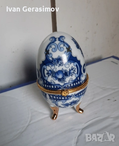 Порцеланово яйце на Фаберже