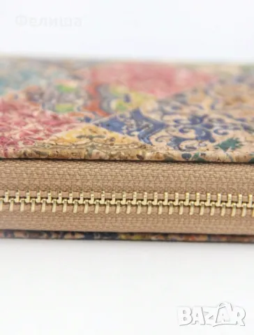  	Дамски Портфейл Винтидж Ретро Стил със Златен Цип, снимка 4 - Портфейли, портмонета - 50206976