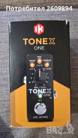 Tonex One mini modeling amp and еffects / Китарен Моделинг процесор 