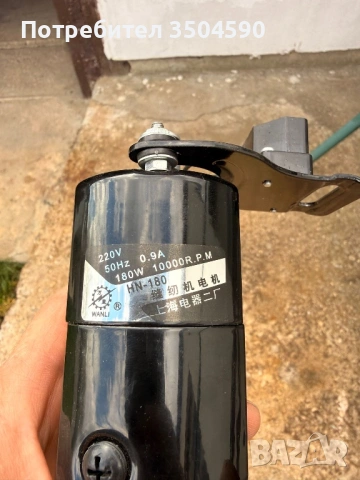 Ел.мотор, педал и ремък за шевна машина