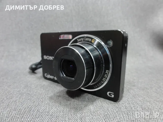 ЦИФРОВ ФОТОАПАРАТ SONY G CYBER-SHOT DSC-WX1 10.2MP CAMERA Y2K DIGICAM, снимка 3 - Фотоапарати - 55941160