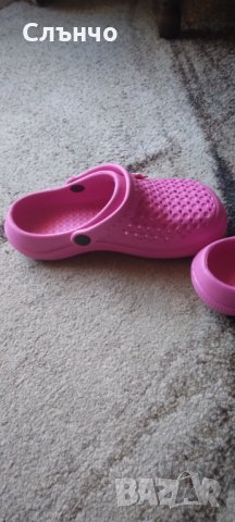 Детски кроксове за момиче , снимка 5 - Детски сандали и чехли - 42228779