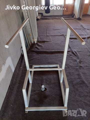 Успоредка + Стойка за клекове, бутане от лежанка, лостове за тежести, снимка 1