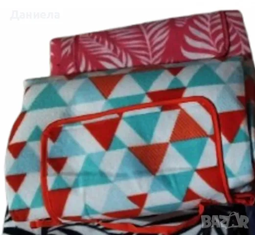 Супер удобно одеяло за пикник в различни цветове и шарки, снимка 3 - Олекотени завивки и одеяла - 49339117