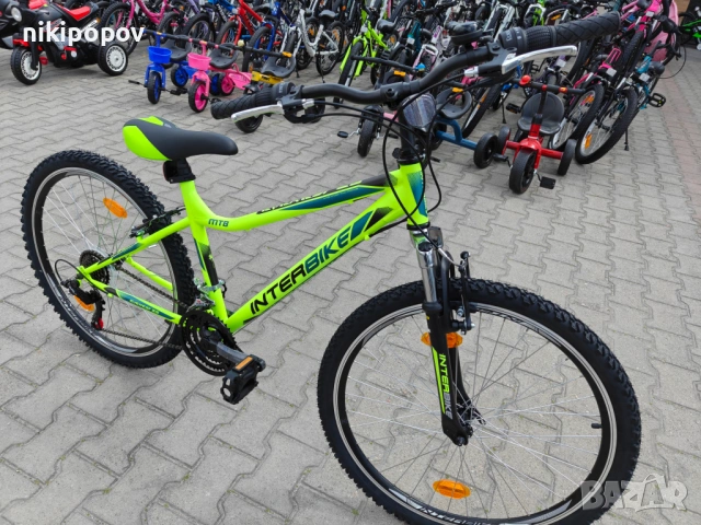 PA Велосипед 26" Interbike EVEREST жълт, снимка 4 - Велосипеди - 54276864