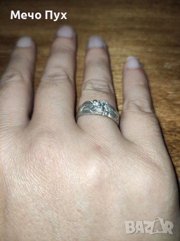 Стар сребърен пръстен (17), снимка 3 - Пръстени - 37745004