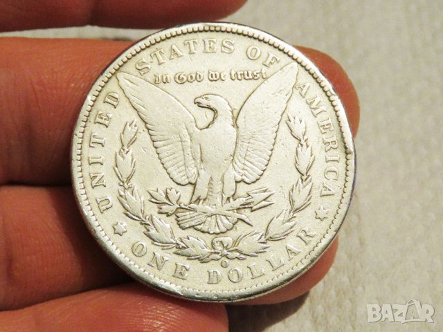 Рядък голям сребърен долар, морган долар, MORGAN DOLLAR, ONE DOLLAR - 1900г , снимка 2 - Нумизматика и бонистика - 35483416