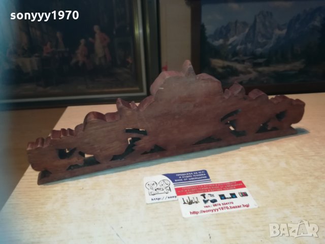 Закачалка стенна със цветя дърворезба 3012201954, снимка 17 - Колекции - 31262703