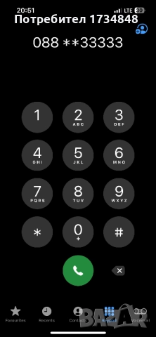 Цена до 15 декември 1199. Златен номер, 33333, лесен номер, хубав, вип, vip 