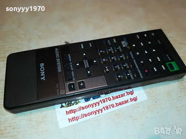 SONY RM-S200 AUDIO SYSTEM REMOTE-ВНОС SWISS 0904222120, снимка 5 - Други - 36400970