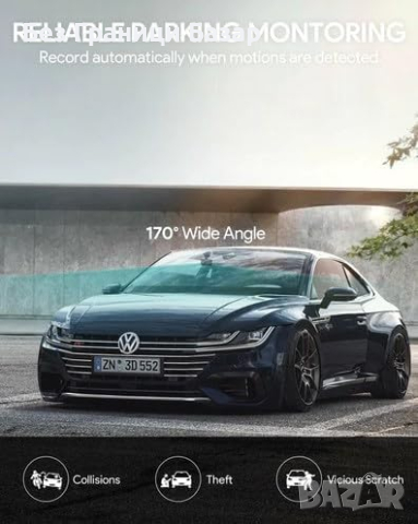 Нова 1080P HD Dash Cam Автомобилна Камера Нощно Виждане G-Сензор, снимка 6 - Друга електроника - 44611183