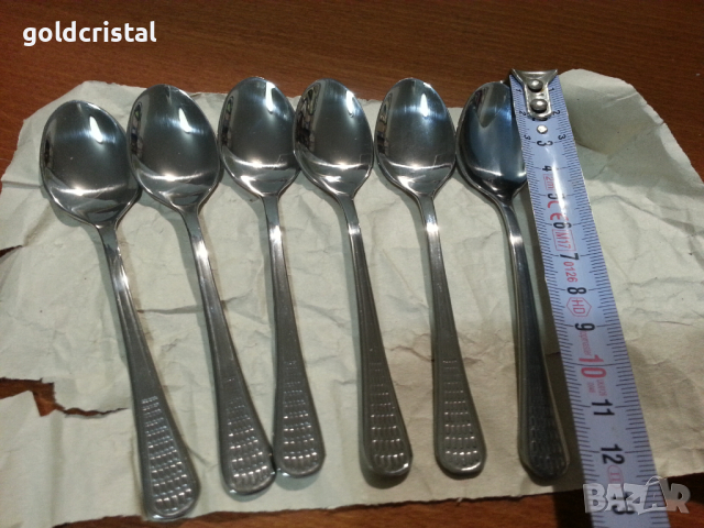 Лъжички за кафе перла, снимка 2 - Антикварни и старинни предмети - 44673676