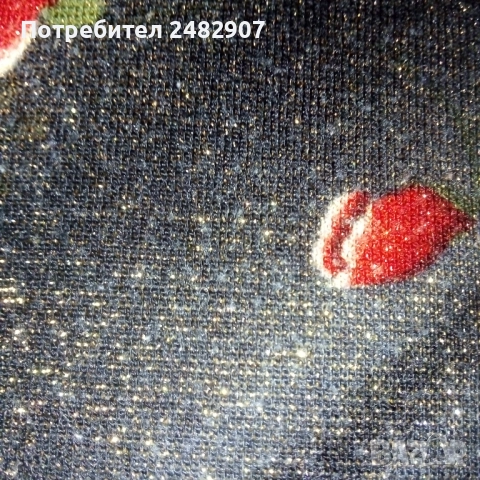 Дамска блуза с блестящ ефект, снимка 10 - Тениски - 51699953