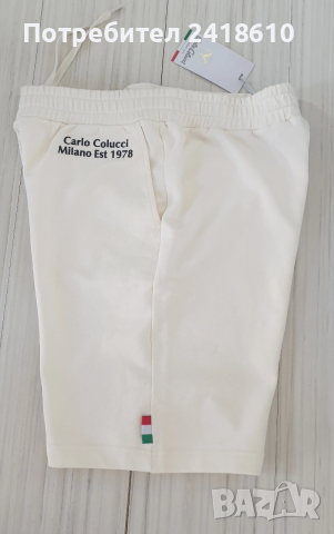 Carlo Colucci Milano Cotton Short Mens Size L / XL НОВО! ОРИГИНАЛ! Мъжки Къси Панталони!, снимка 16 - Къси панталони - 54196149