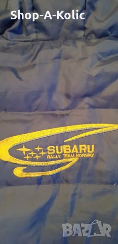 Kids' Vintage SUBARU RALLY TEAM Norway STI Puffer Hooded Jacket, снимка 6 - Детски якета и елеци - 35226080