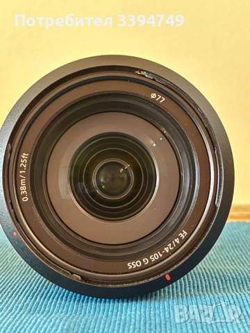 Обектив Sony FE 24-105mm f/4 G OSS като нов + подарък филтър, снимка 2 - Обективи и филтри - 54159692