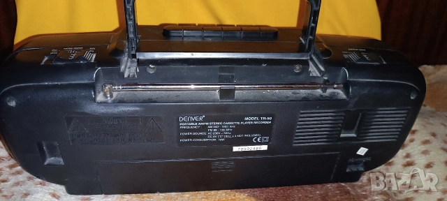 радиокасетофон DENVER , снимка 4 - Радиокасетофони, транзистори - 54349171