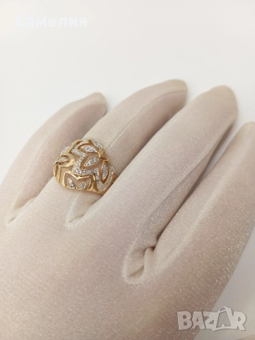 Руско злато , снимка 10 - Пръстени - 52375739