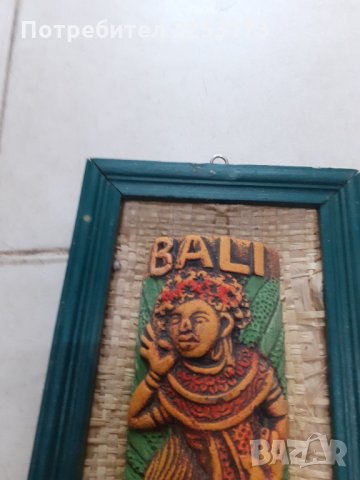 Сувенир в рамка от о.Бали, снимка 2 - Декорация за дома - 31492189
