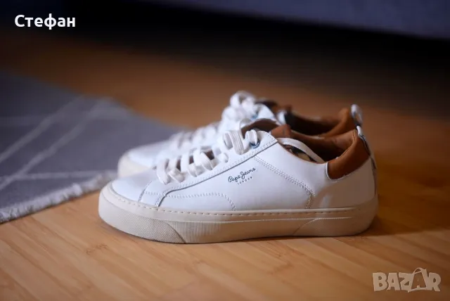 Pepe Jeans - естествена кожа 43 (отговарят на 42), снимка 1