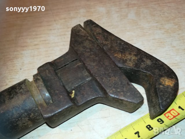 античен раздвижен ключ 1602212021, снимка 2 - Колекции - 31841968