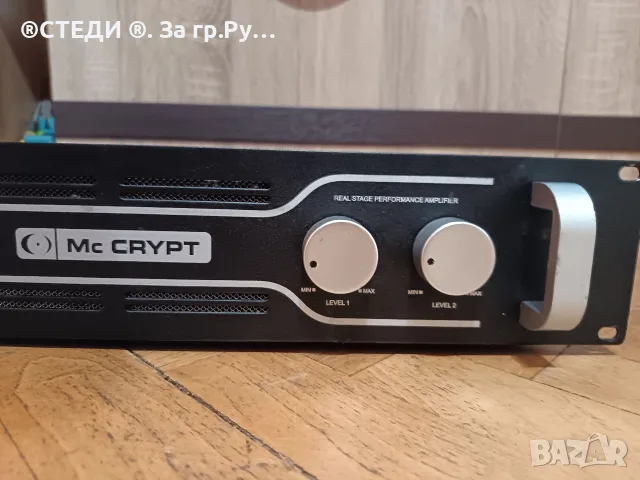 Усилвател / Крайно стъпало Mc Crypt PA 3000  , снимка 3 - Ресийвъри, усилватели, смесителни пултове - 55954433