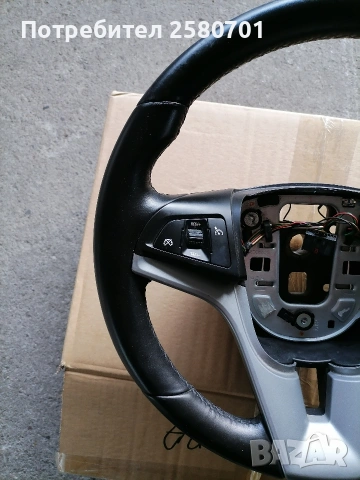 Продавам оригинален кожен мулти волан за Шавролет Трак 2011г , снимка 2 - Аксесоари и консумативи - 54041633