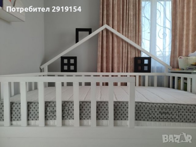 Детско легло тип къщичка, снимка 12 - Мебели за детската стая - 39081419