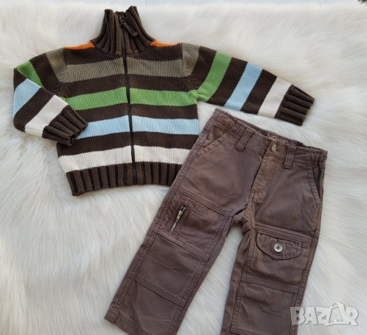 Жилетка H&M и нов панталон 86-92см., снимка 7 - Жилетки и елечета за бебе - 30127387