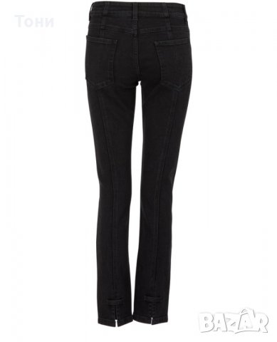 Дънки Givenchy Women's Black Vintage Slim-fit Jeans, снимка 4 - Дънки - 34370637