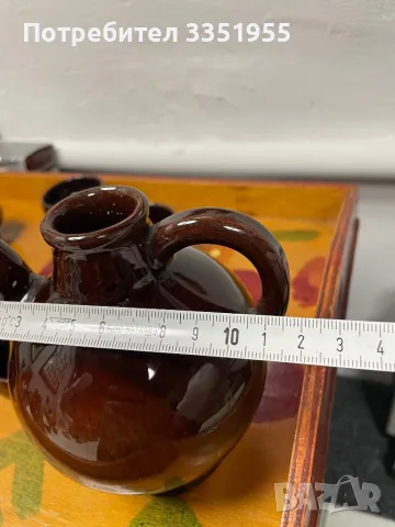 Сервиз за Ракия Троянска Керамика, снимка 13 - Сервизи - 50356949