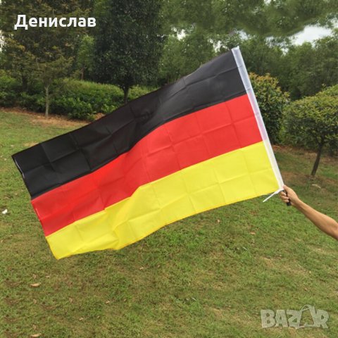 НОВИ Знамена на България, Германия, ЕС, Свобода или смърт и др!, снимка 5 - Фен артикули - 31133806
