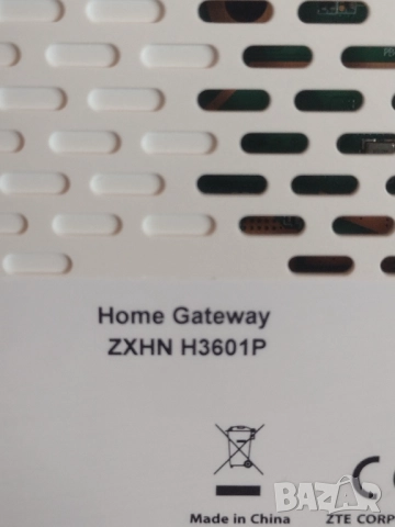 ZTE ZXHN H3601P Wi-Fi 6 рутер , снимка 5 - Рутери - 52146673