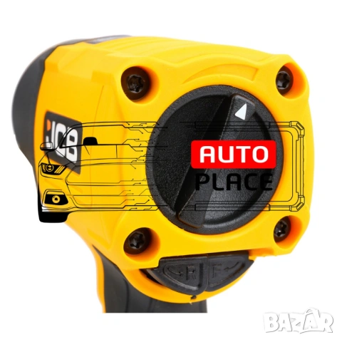 Пневматичен гайковерт с къс шпиндел 1450 Nм 1/2″ JCB, снимка 8 - Други инструменти - 54048475