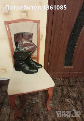 Немски ботуши от естествена кожа, снимка 2 - Дамски ботуши - 44459700