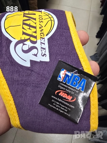 лента за ръка Los Angeles Lakers , снимка 4 - Спортна екипировка - 52638175