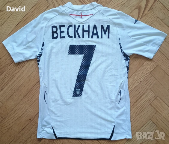 Оригинална фланелка на Англия х Бекъм 07/09, снимка 2 - Футбол - 50550924
