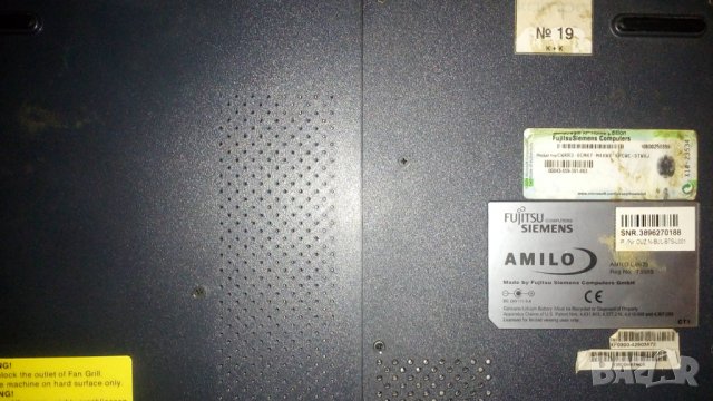 Fujitsu Siemens Amilo L 6825, снимка 4 - Лаптопи за дома - 30828015