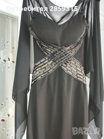 Уникално елегантна дамска официална бална/вечерна рокля, снимка 9 - Рокли - 30761007