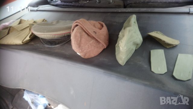 Войнишко кепе зимно, лятно,  парадна шапка и панталон,  пагони и мешка , снимка 2 - Други ценни предмети - 30191287