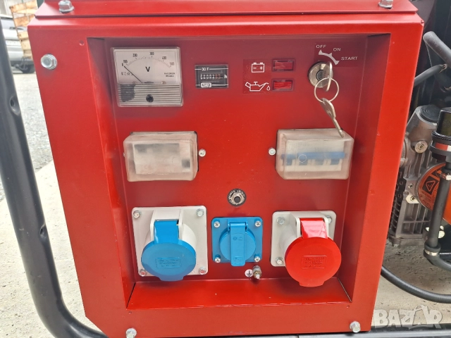 Генератор 10kva 20к.с. дизел Ruggerini 2 цил. Професионален, снимка 8 - Други машини и части - 52542339