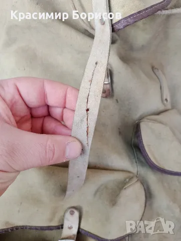 Стара раница, снимка 2 - Антикварни и старинни предмети - 49093125