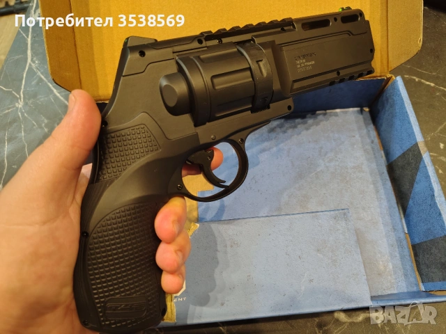 Umarex HDR 50 cal. Револвер + бързомер, снимка 3 - Въздушно оръжие - 53048993