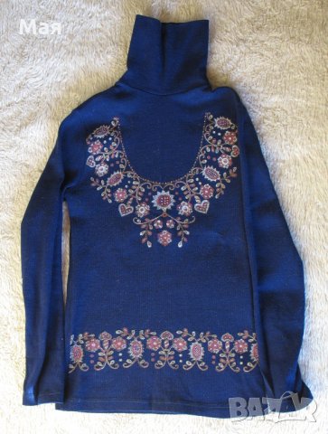 Ново дамско поло с красива шевица,размер 162/88