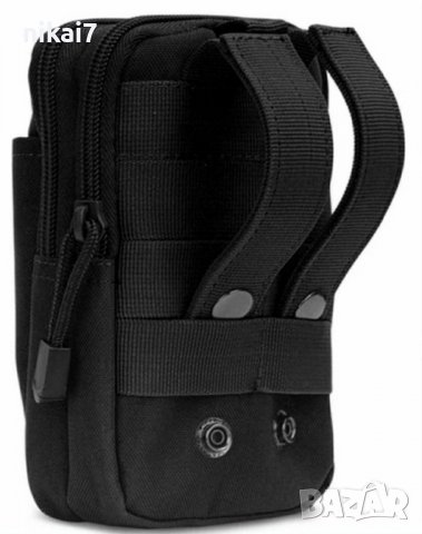 тактическа чанта за колан раница военна MOLLE джоб gsm фенер 16х9см, снимка 9 - Екипировка - 37667450