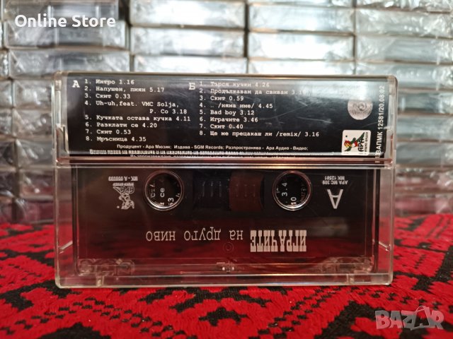 Играчите - На друго ниво, снимка 2 - Аудио касети - 38496215